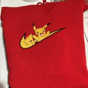 Pikachu limited edition embroidered hoodie - Pokémon gift - made in canada